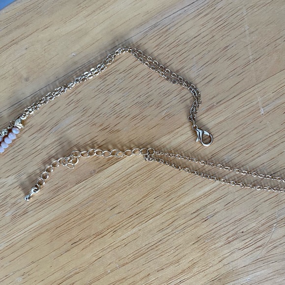 Pink/Gold Vintage Necklace - Picture 2 of 2